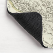 Karte Südamerikas 3 Mousepad (Ecke)