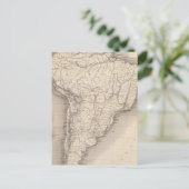 Karte Südamerikas 4 (Stehend Vorderseite)