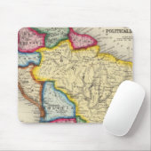Karte Südamerikas Mousepad (Mit Mouse)