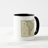 Karte Südamerikas Tasse (VorderseiteRechts)