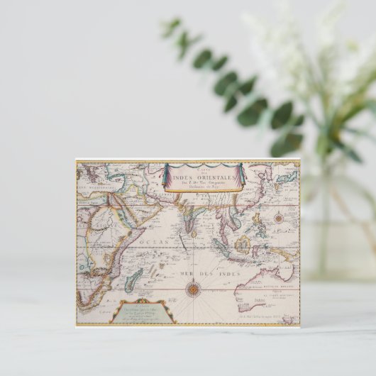 Karte Südostasiens (Stehend Vorderseite)