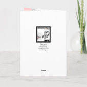 Karte - Teddybär-Bücher und Tee (Rückseite)