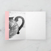 Karte - Teddybär-Bücher und Tee (Innenseite)