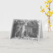 Karte "The Carriage House" (Gelbe Blume)