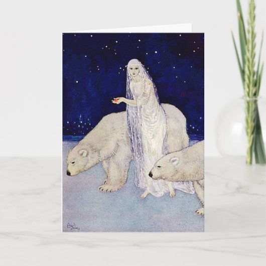 Karte: The Snow Maiden by Edmund Dulac Karte (Vorderseite)