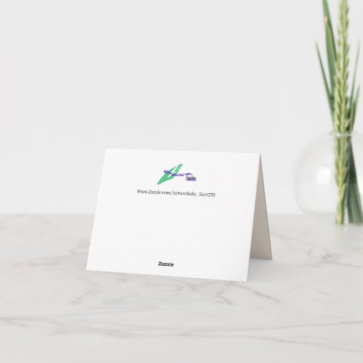 Karte : Tropische Früchte (Rückseite)