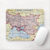 KARTE: UKRAINE, c1906 Mousepad (Mit Mouse)