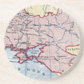 KARTE: UKRAINE, c1906 Sandstein Untersetzer (Vorne)