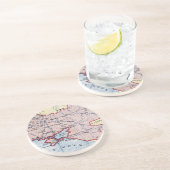 KARTE: UKRAINE, c1906 Sandstein Untersetzer (Seite)