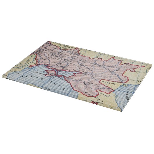 KARTE: UKRAINE, c1906 Schneidebrett (Ecke)