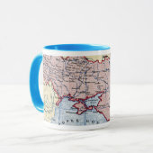 KARTE: UKRAINE, c1906 Tasse (Vorderseite Links)