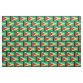 Karte und Flagge von GUYANA Stoff (Fat Quarter (45,7 x 55,9 cm))