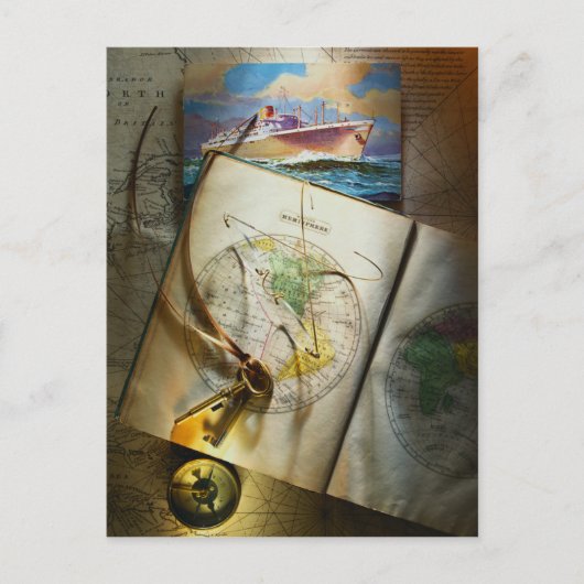 Karte und Kompass (Vorderseite)