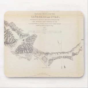 Karte und Profil von Canada de las Uvas Mousepad