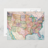 Karte: United Staaten, 1905 Postkarte (Vorne/Hinten)