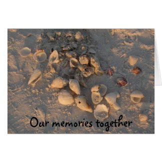 Karte - unsere Erinnerungen zusammen