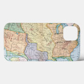 Karte: US-Erweiterung, 1905 Case-Mate iPhone Hülle (Rückseite (Horizontal))