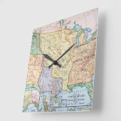 Karte: US-Erweiterung, 1905 Quadratische Wanduhr (Winkel)