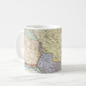 Karte: US Expansion, 1905 Kaffeetasse (Vorderseite Links)