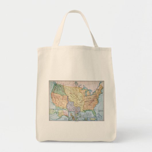Karte: US Expansion, 1905 Tragetasche (Vorne)