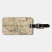 KARTE: USA, 1783 GEPÄCKANHÄNGER (Vorderseite horizontal)