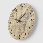 KARTE: USA, 1783 GROßE WANDUHR (Winkel)