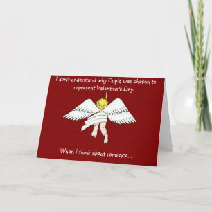 Karte Valentine-Liebeamor Valentines Tages