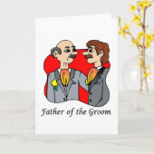 Karte: Vater des Bräutigams Karte (Gelbe Blume)