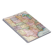 Karte: Vereinigte Staaten, 1905 Notizblock (Rechte Seite)