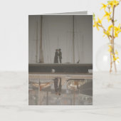 Karte - Vermissen Sie / gehen Sie weg (Gelbe Blume)