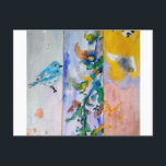 Karte Vogel<br><div class="desc">Ein Vogel. der dich in seine bunte Traumwelt einlädt... </div>