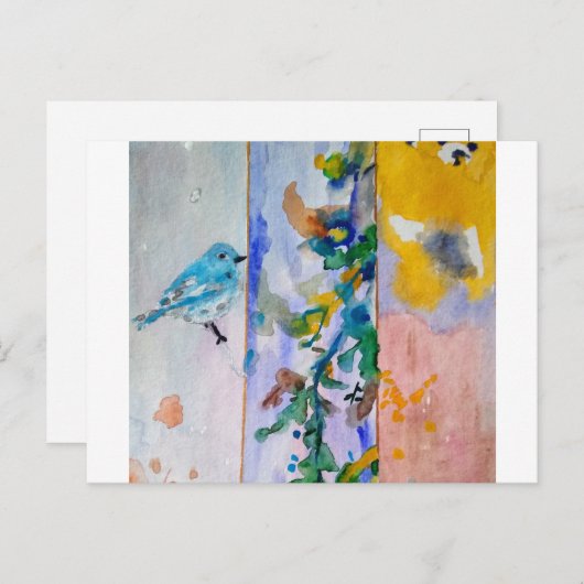 Karte Vogel (Vorne/Hinten)