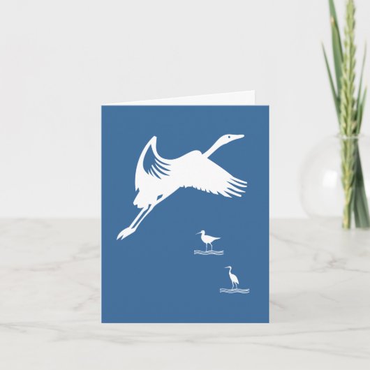 Karte - Vögel im Flug (Vorderseite)