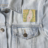 Karte vom Ontariosee Button (Beispiel)