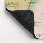 Karte vom Ontariosee Mousepad (Ecke)