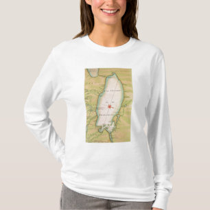 Karte vom Ontariosee T-Shirt