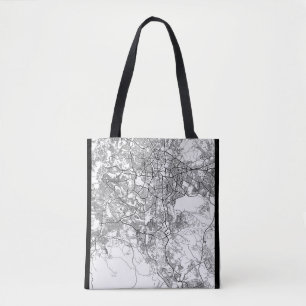 Karte von Addis Abeba Äthiopien Tasche