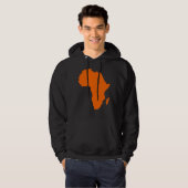 Karte von Africa Hoodie (Vorne ganz)