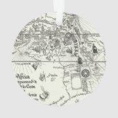 Karte von Afrika | 1500 Ornament (Rückseite)