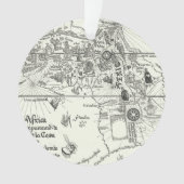 Karte von Afrika | 1500 Ornament (Vorderseite)