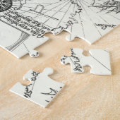 Karte von Afrika | 1500 Puzzle (Seite)