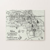 Karte von Afrika | 1500 Puzzle (Horizontal)