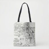 Karte von Afrika | 1500 Tasche (Vorderseite)