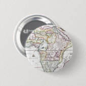 Karte von Afrika | 1696 Button (Vorne & Hinten)
