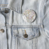 Karte von Afrika | 1696 Button (Beispiel)