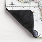 Karte von Afrika | 1696 Mousepad (Ecke)