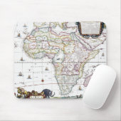 Karte von Afrika | 1696 Mousepad (Mit Mouse)