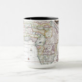 Karte von Afrika | 1696 Tasse (Zentrum)