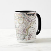 Karte von Afrika | 1696 Tasse (VorderseiteRechts)