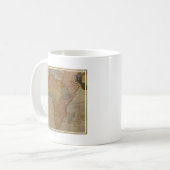 Karte von Afrika | 1700 Kaffeetasse (Vorderseite Links)